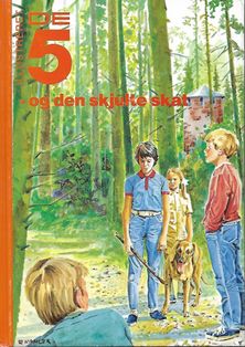 De  5 og den skjulte skat - Enid Blyton - 1978-1