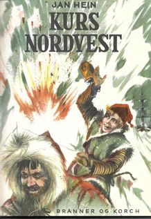 Kurs Nordvest  -  Jan Hein 1955 indbundet sign