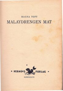 Malaydrengen Mat - Magna Toft
